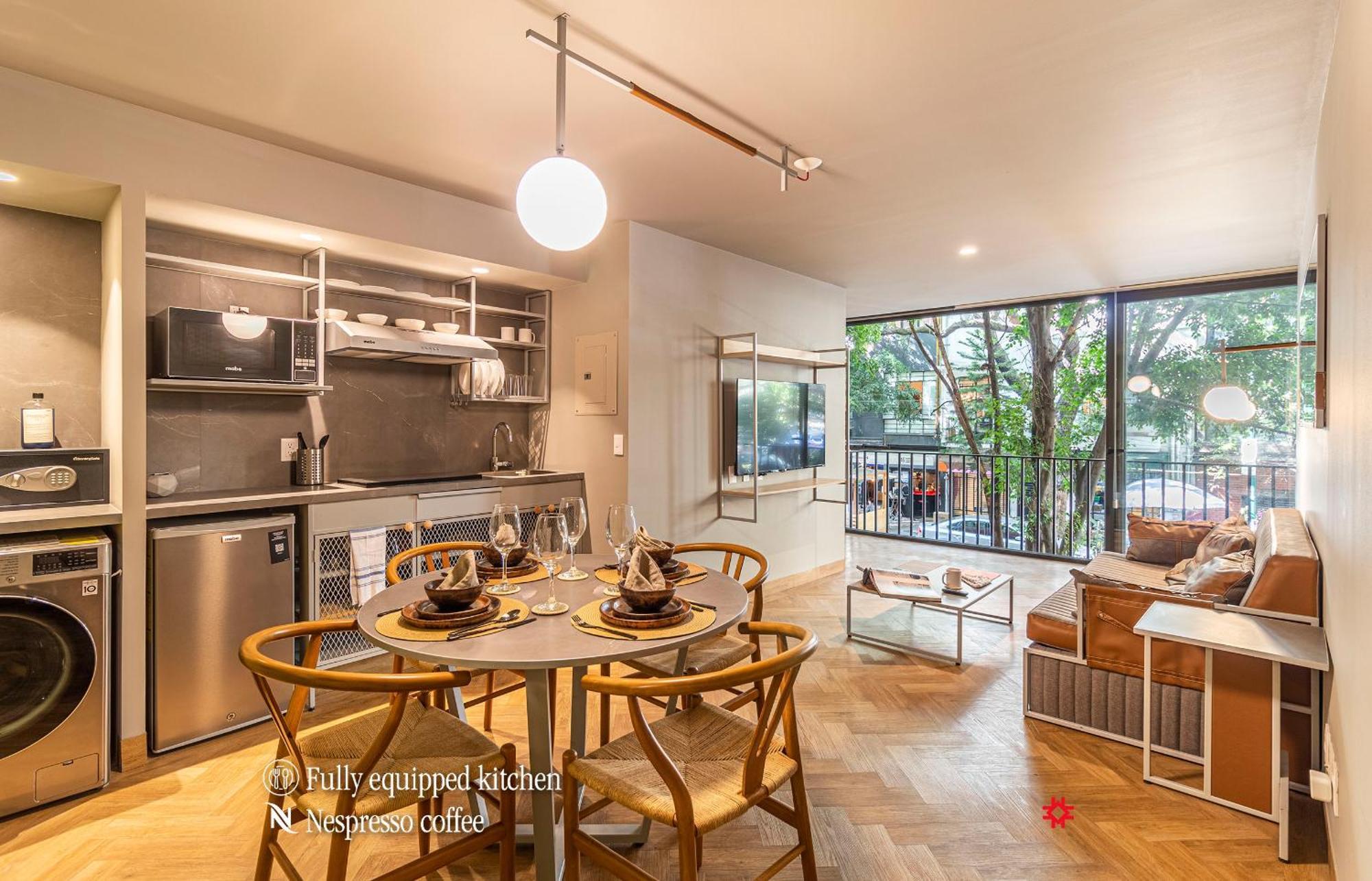 Casa Londres By Kukun Apartment Mexico City Bilik gambar